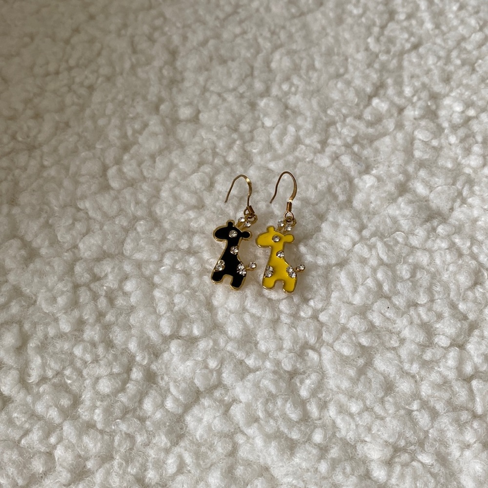 Zebra Earring